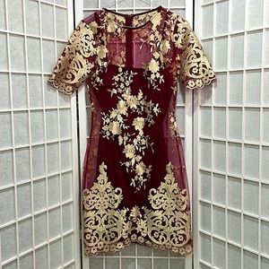 GORGEOUS Sheer YaYa&Co. Formal Dress